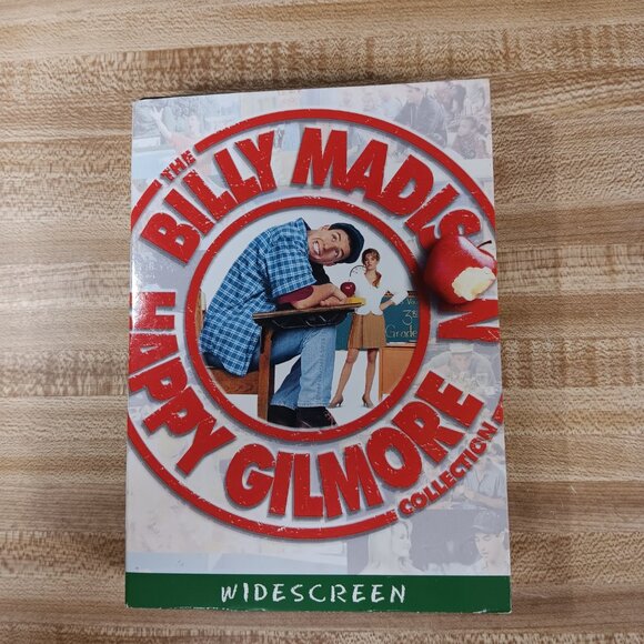 Billy Madison/Happy Gilmore DVD Collection Widescreen Adam Sandler VTG Cult Com - Picture 2 of 8